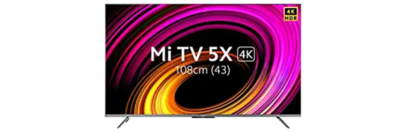Mi 43 inches 4K UHD smart TV under 30000