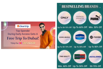 Myntra End of Season Sale brand offers & deals