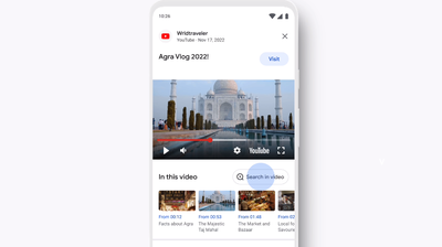 Search in Video for YouTube