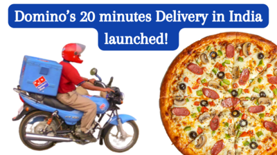 Dominos Pizza 20 minutes delivery in India launched
