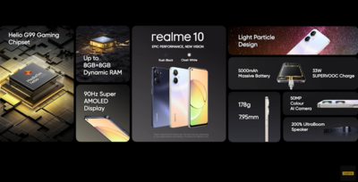Realme 10 Price in India and Full Specifications