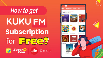 Kuku FM Premium Subscription for Free at Rs.1! 100% OFF Discount Code