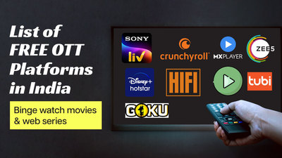 List of Free OTT Platforms in India