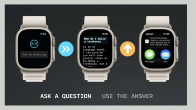 WatchGPT on Apple Watch