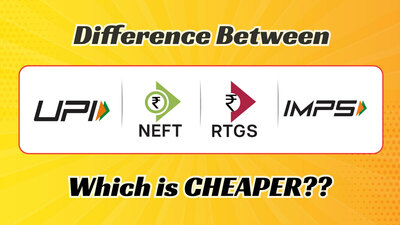 Difference between UPI, RTGS, IMPS, and NEFT Transfers