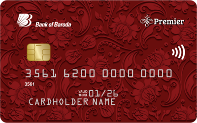 Bank of Baroda Premier Credit Card Lifetime Free