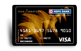 HDFC VISA Signature Credit Card Lounge Access