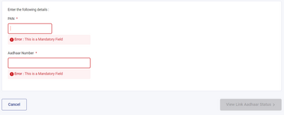 Check Aadhaar Link to PAN