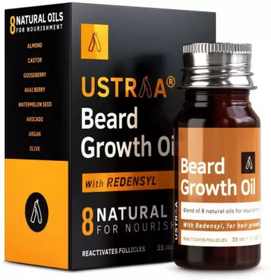Ustraa Beard Growth Oil for Men: Best Beard Oil in India