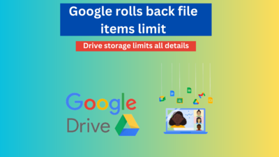 Google Drive Storage, File items, File Size limit