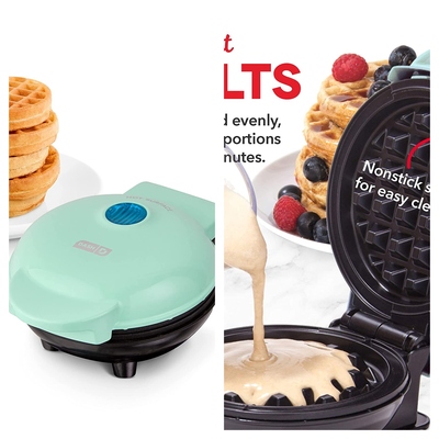 Dash Mini Cast Iron Waffle Maker