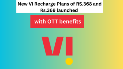 New Vi Recharge Plans of RS.368 and Rs.369 launched with OTT benefits