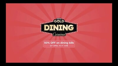 Zomato Gold Dining Carnival