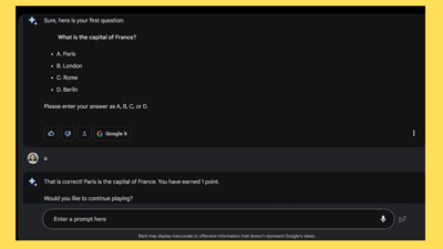 Bard AI Chat Examples