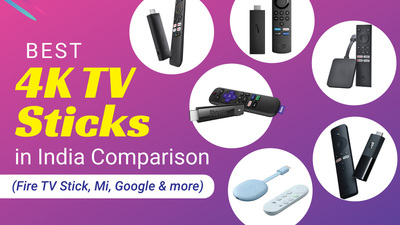 Find the latest guide on the best TV Stick in India, a detailed comparison