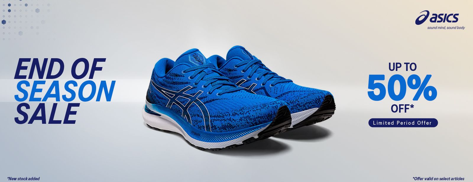 Asics India Promo code and discounts