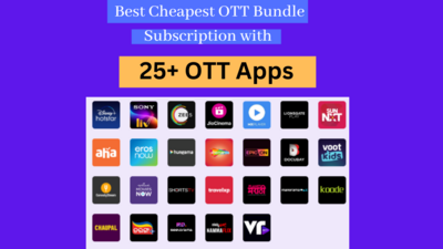 best cheapest OTT bundle subscription in India