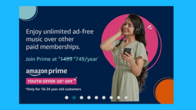 Get Amazon Prime Membership at 50% OFF using Youth Offer