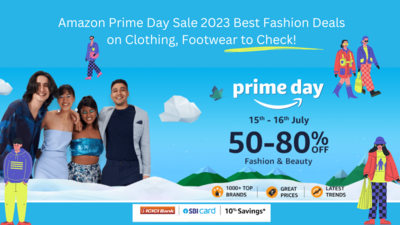 Best Fashion Deals on Clothing, Footwear in Amazon India Prime Day Sale