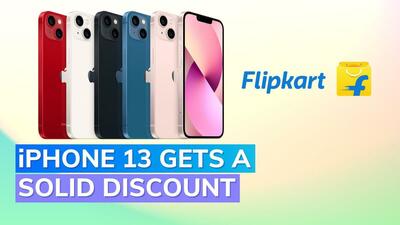 Flipkart Big Saving Days iPhone 13 Price Rs. 52,818