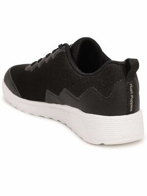 Hush Puppies by Bata Men’s Black Casual Sneakers