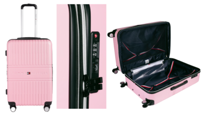 Tommy Hilfiger Hard-Sided Luggage for International Travel Trip