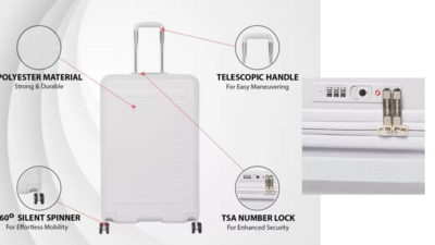 Calvin Klein: Best Trolley Cabin Luggage for International Travel