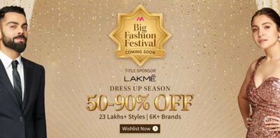 Myntra Big Fashion Festival Sale 2023