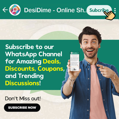 DesiDime Whatsapp Channel