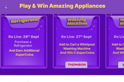 Flipkart Play and Win 5 Supercoins (Play & Win Appliances)