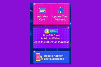 Buy Flipkart Gift Card, Add to Wallet & Get Up to Rs.1000 OFF on your Purchase