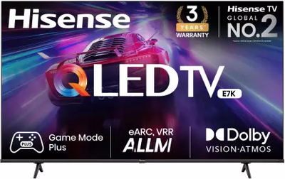Hisense E7K 43-inch QLED 4K Smart TV