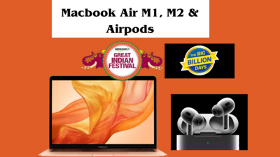 Flipkart Big Billion Days Macbook, and AirPods offers as well as Amazon Great Indian Festival Macbook and AirPods offers