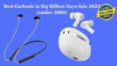 Best Earbuds to Buy in Big Billion Days Sale 2023 (under 2000)