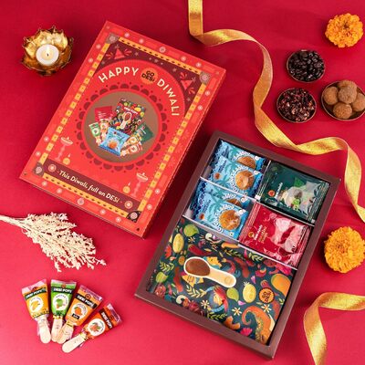 GO DESi Indian Sweets Diwali Gift Pack under ₹200