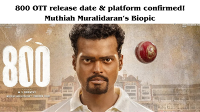800 OTT release date & platform confirmed! Muthiah Muralidaran’s Biopic