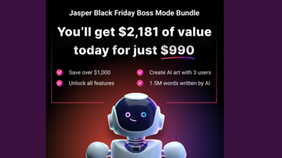 Jasper AI Black Friday Sale 2023
