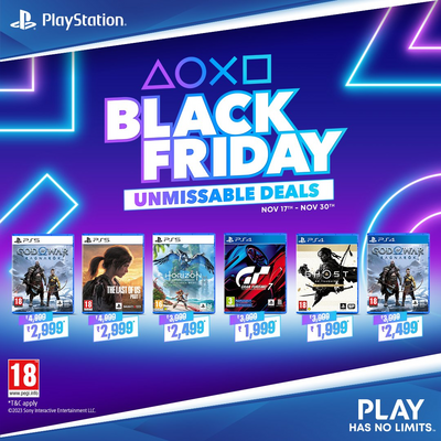 List of Games on Discount in PlayStation India Black Friday Sale 2023