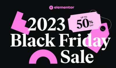 Elementor Black Friday Sale