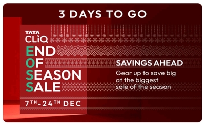 Tata CLiQ End of Season Sale (7-24 Dec)