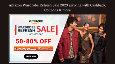 Amazon Wardrobe Refresh Sale 2023 arriving with Cashback, Coupons & more