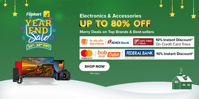 Flipkart New Year Sale Offers 2023 & Christmas Offers
