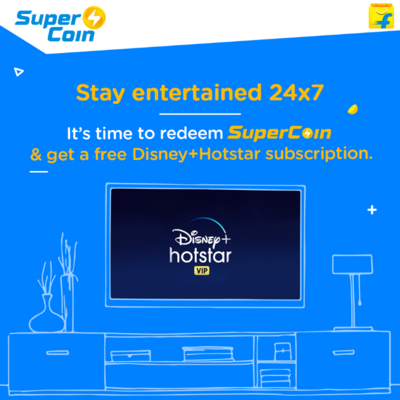 flipkart supercoin hotstar offer