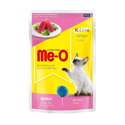 Me-O Pouch Kitten Wet CAT Food Tuna in Jelly buy