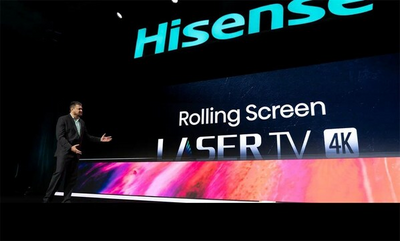 Hisense 110-inch ULED 10,000 nits Brightness TV in CES 2024