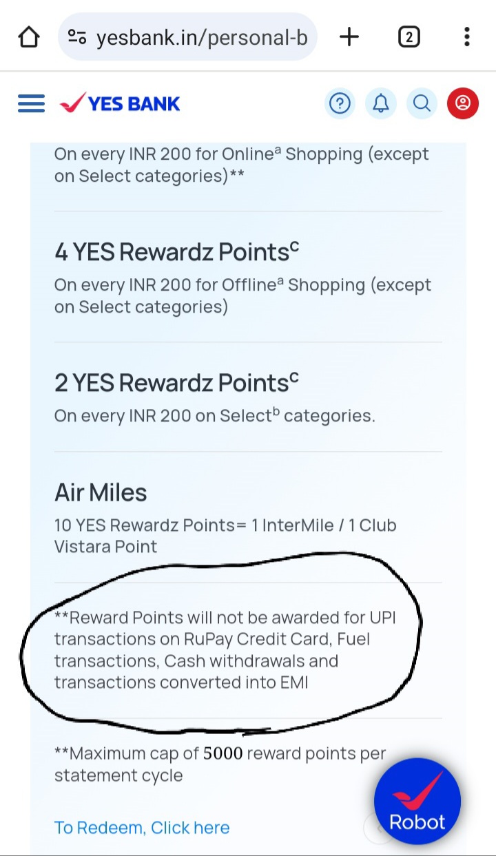 Yes bank RuPay ACE Credit Card FREE Amazon voucher ₹500 on spending