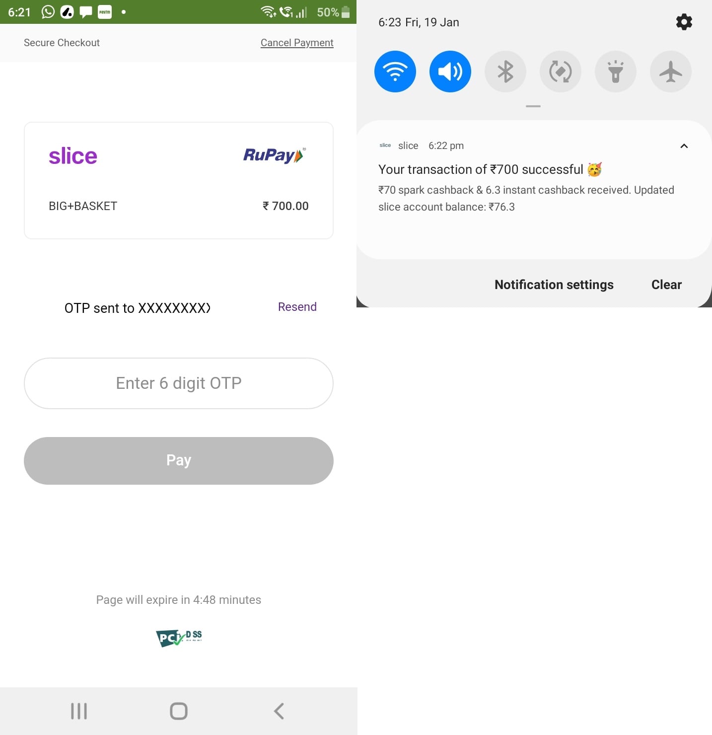 Bigbasket gift card at 10 discount ( User Specific ) DesiDime