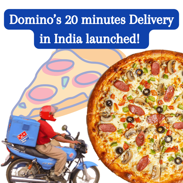 Domino’s 20 minutes Delivery in India launched! Complete details DesiDime