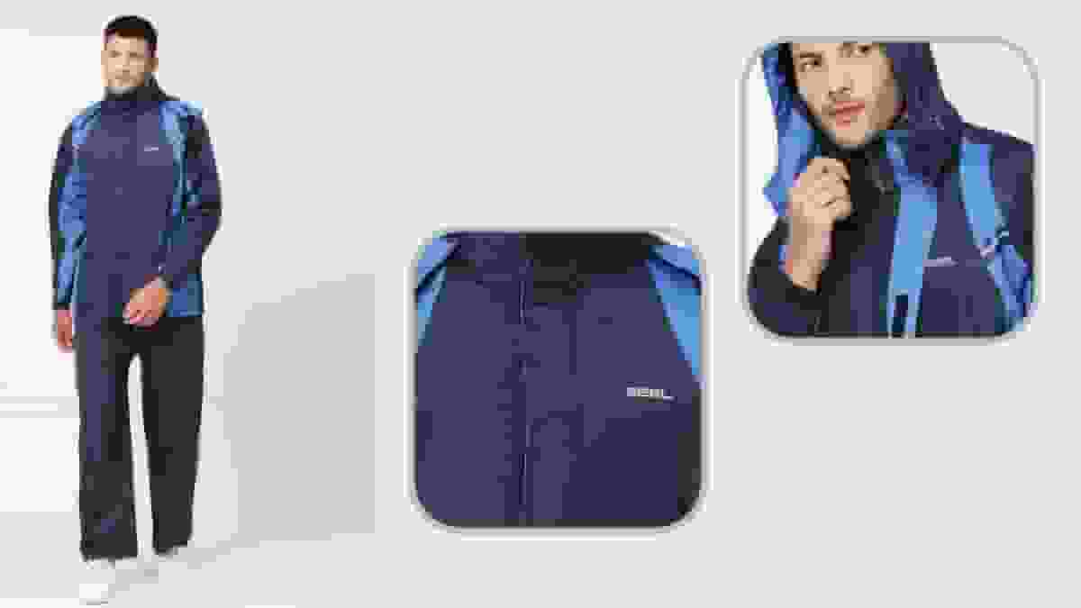 Zeel Waterproof Raincoat for Men (with Waterproof Pants)