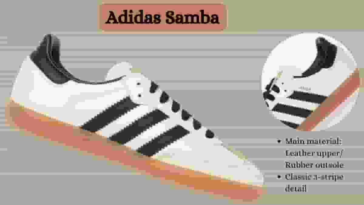 Adidas Samba: Popular white sneakers for women in 2025